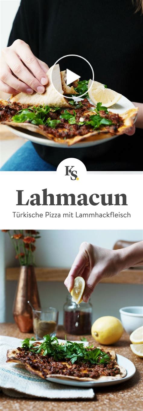 Lahmacun fruktosearme türkische Pizza Rezept Kitchen Stories