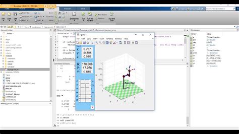 Forward And Inverse Kinematics Using Matlab Youtube