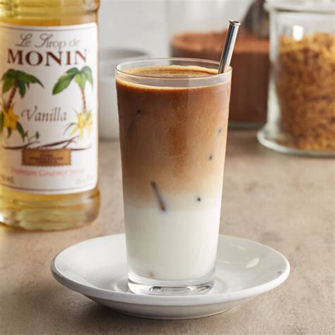 Monin Vanilla Flavoring Syrup In Bulk At Webstaurantstore