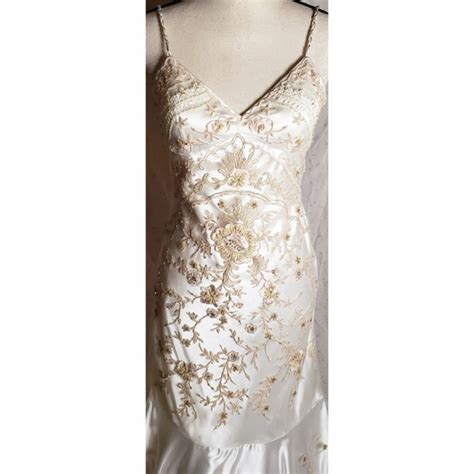 Sue Wong Dresses Sue Wong Nocturne Wedding Gown Maxi Dress Ivory