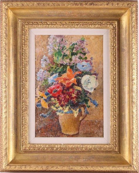 Bid Now James Bolivar Manson Still Life Of Flowers In A