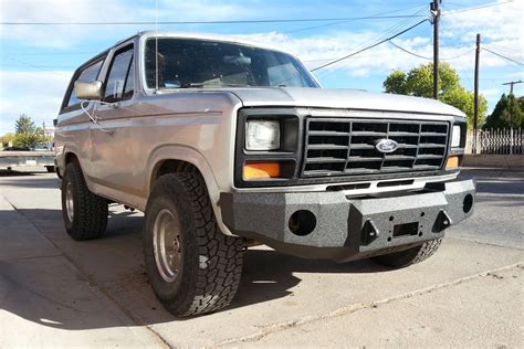 Iron Bull Bumpers® Ford Bronco Bronco Ii 1984 Full Width Black