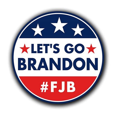 Lets Go Brandon Bumper Sticker 2