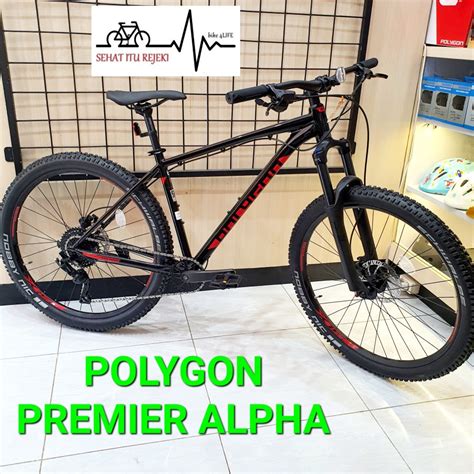 Jual Sepeda Mtb Polygon Premier Alpha X Speed Black Special