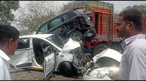 Major Accident On Mumbai Pune Expressway As At Least Vehicles