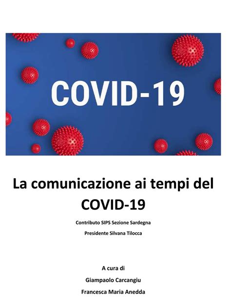 La Comunicazione Ai Tempi Del Covid 19 Giampaolo Carcangiu Francesca