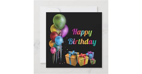 Happy Birthday Map Card Zazzle