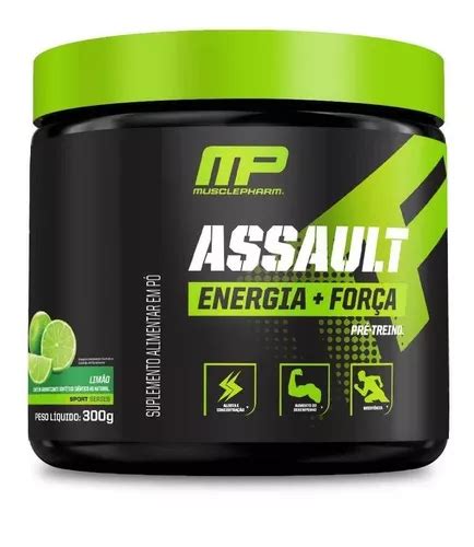 Suplemento En Polvo Muscle Pharm Assault Creatina Sabor Lim N En Pote