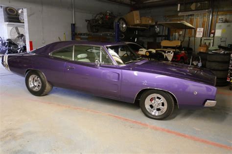 1968 Dodge Charger Built 440 Engine Californiaarizona Plum Crazy Purple Stock 33440jp For