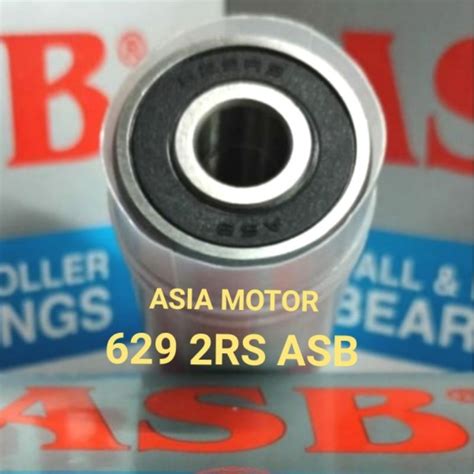 Jual Bearing 629 2RS ASB Ukuran 9x26x8 Mm Bering Laher Laker Klaher 629