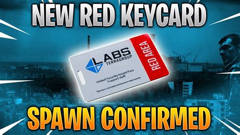 New Red Keycard Spawn Confirmed Escape From Tarkov Youtube