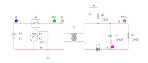 Lab Obj 4e ELP Conversor Flyback Multisim Live