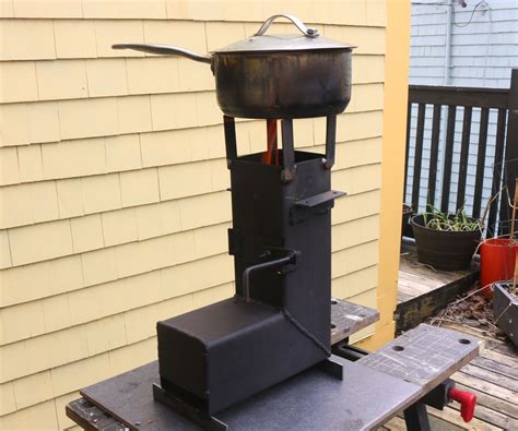 How To Make A Rocket Stove 4 Steps With Pictures Instructables