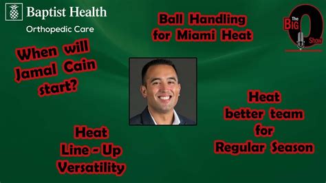 Talking Miami Heat W Anthony Chiang Brought To You By Baptisthealth