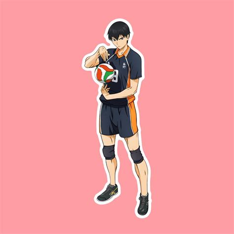 Kageyama Tobio Haikyuu Laptop Sticker Pureartz