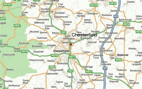 Chesterfield Bus Routes Map