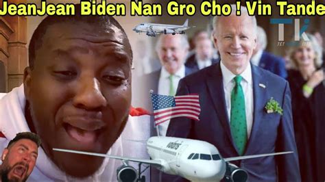 Jean Jean Biden Pwan Nan Yon Gro Kou Yon Haitien Metel Cho Pou Kòb