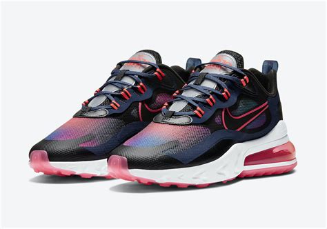 Nike Air Max 270 React Se Navy Crimson Pink Ck6929 400 Release Date Sbd