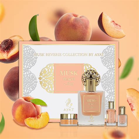 Coffret Eau De Parfum Musk Peach Ayat Perfumes