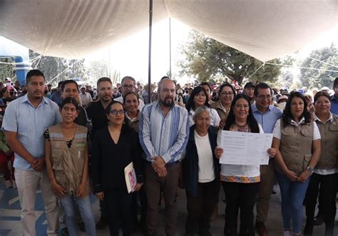 Encabeza Alcalde De Tzompantepec Manuel Ramos Inauguraci N De