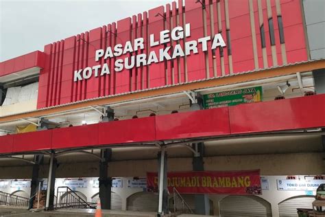 Sejumlah Los Pasar Legi Solo Kemalingan Pengelola Pasar Cek CCTV