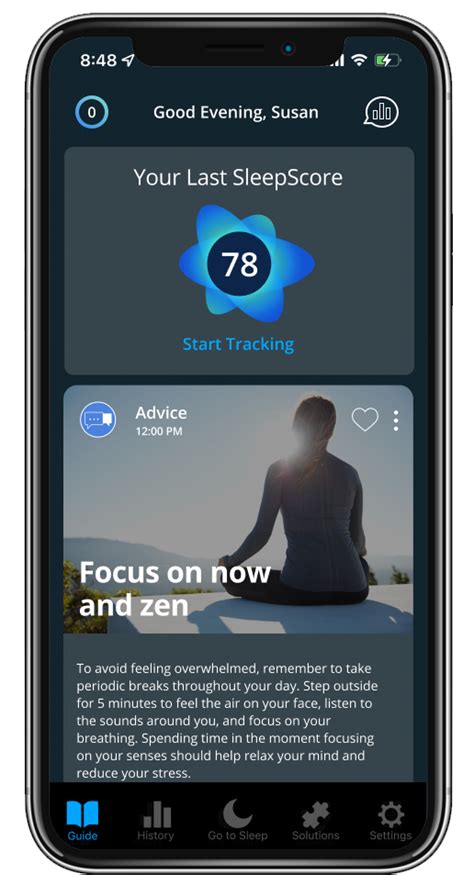 Personalized Sleep Guide Sleepscore Labs