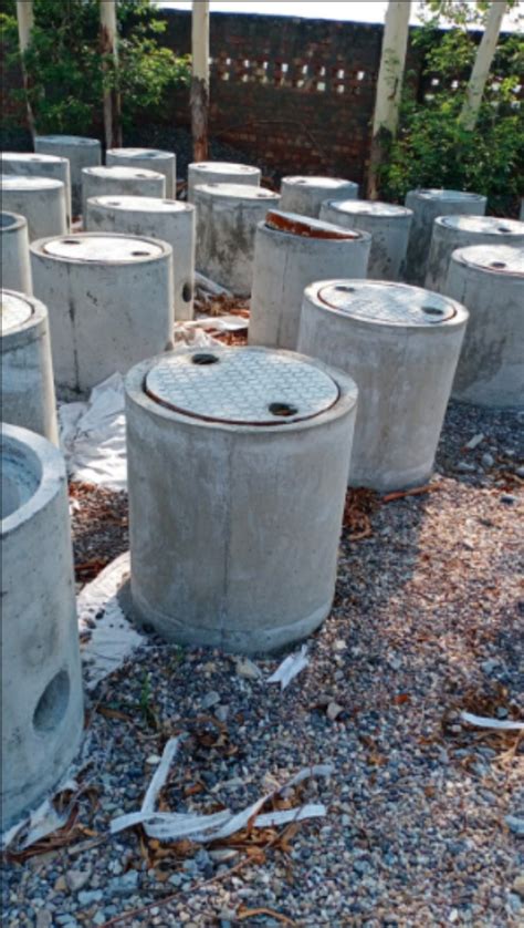 Concrete Round Rcc Precast Inspection Chambers For Sewer Grade Heavy