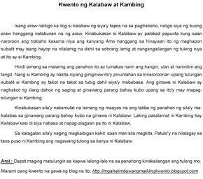 Maikling Kwento Na May Aral - na aksyona