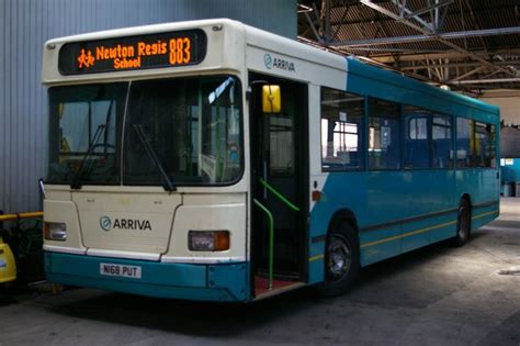 Tamworth Arriva Midlands 1996 Scania L113CRL N168PUT 3468 With East