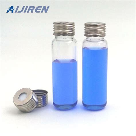 18mm 20ml Headspace Vial With Clear Glass Aijiren Vials For HPLC GC