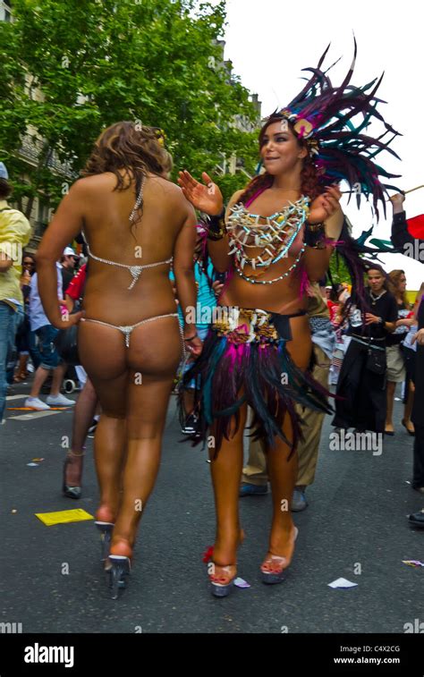 Paris France Gay Pride Parade Sex Workers Trans Genres Trans Women