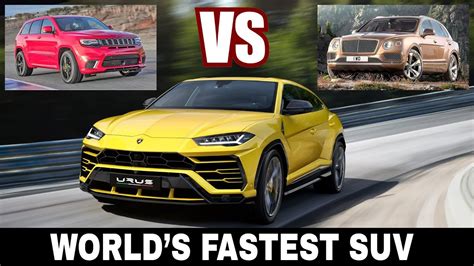 Descubrir Imagen Jeep Trackhawk Vs Lamborghini Urus Abzlocal Mx