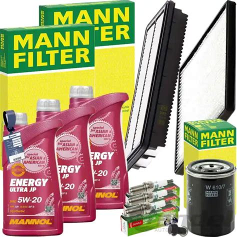 Mann Inspektionspaket Mannol W Motor L Passend F R Hyundai I Ii