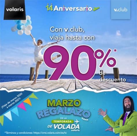 Promoci N Volaris Aniversario De Hasta De Descuento En