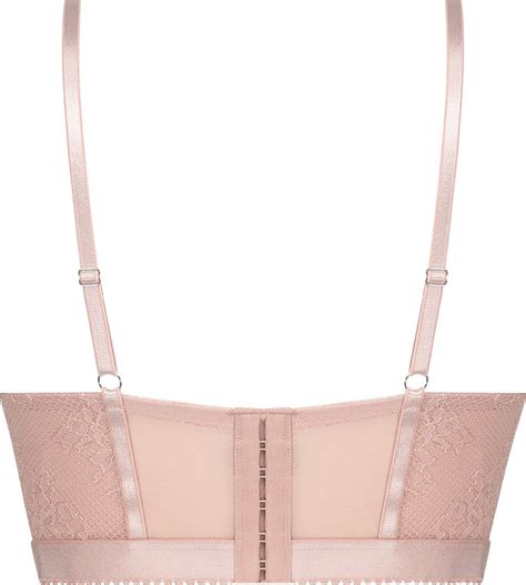 Hunkemöller Dames Lingerie Voorgevormde longline beugel bh Malika Roze maat E bol
