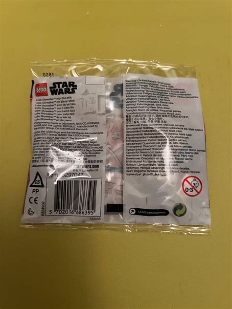 Lego Promotional Star Wars Luke Skywalker With Blue Milk