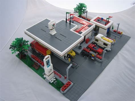 Lego Moc Octan Gas Station Lego Moc Gas Station Lego