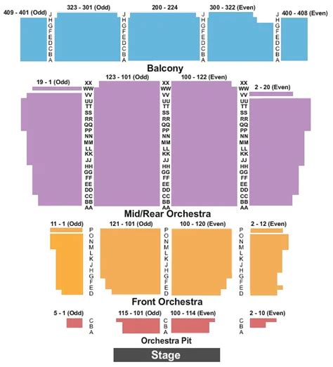 Warner Theater Seating Chart View Cabinets Matttroy