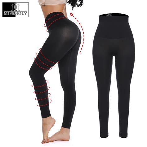 Miss Moly Woman Workout Leggings Fitness Leggins Black Nylon Legins