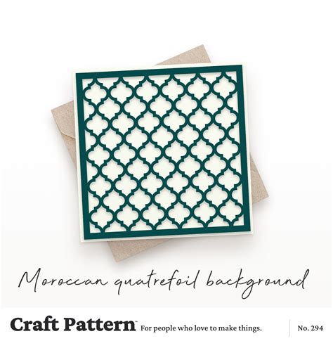 Moroccan Quatrefoil Background Svg Quatrefoil Pattern Svg Etsy