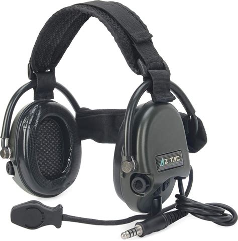 Ztac Tci Liberator Ii Neckband Casque Anti Bruit De Tir Electronique