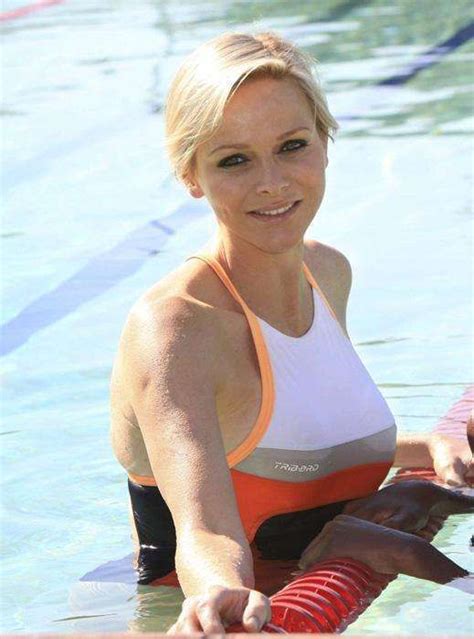 The Most Beautiful Female Swimmers Princess Charlene Female Swimmers