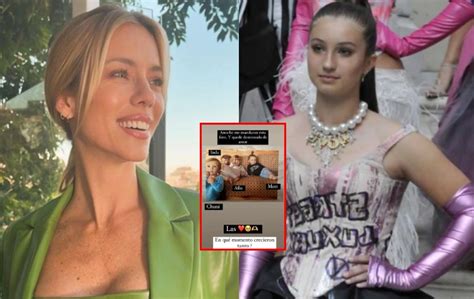 El mensaje de Nicole Neumann para su hija Indiana en señal de