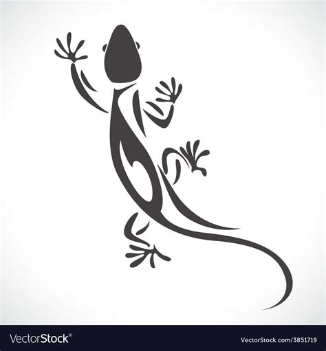 Lizard 3 Royalty Free Vector Image Vectorstock