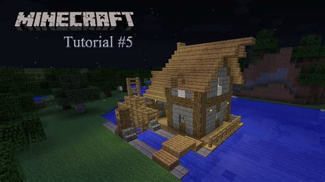 Minecraft Tutorial Jak postavit středověký mlýn YouTube