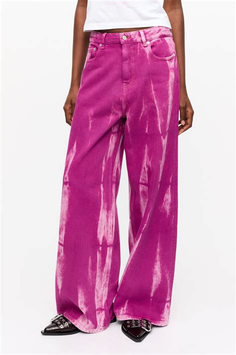 Boysenberry Purple Overdyed Heavy Denim Marri Ganni Kr 가니