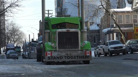 Crece Tensi N Por Protestas Prolongadas De Camioneros En Canad Afp