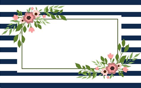 Marco Floral Rectangular 2982373 Vector En Vecteezy