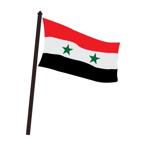 Premium Vector Syria Country Flag Icon