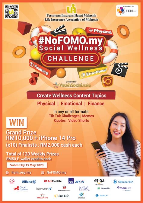 Liam Nofomo Social Wellness Challenge • Myc Malaysian Youth Community